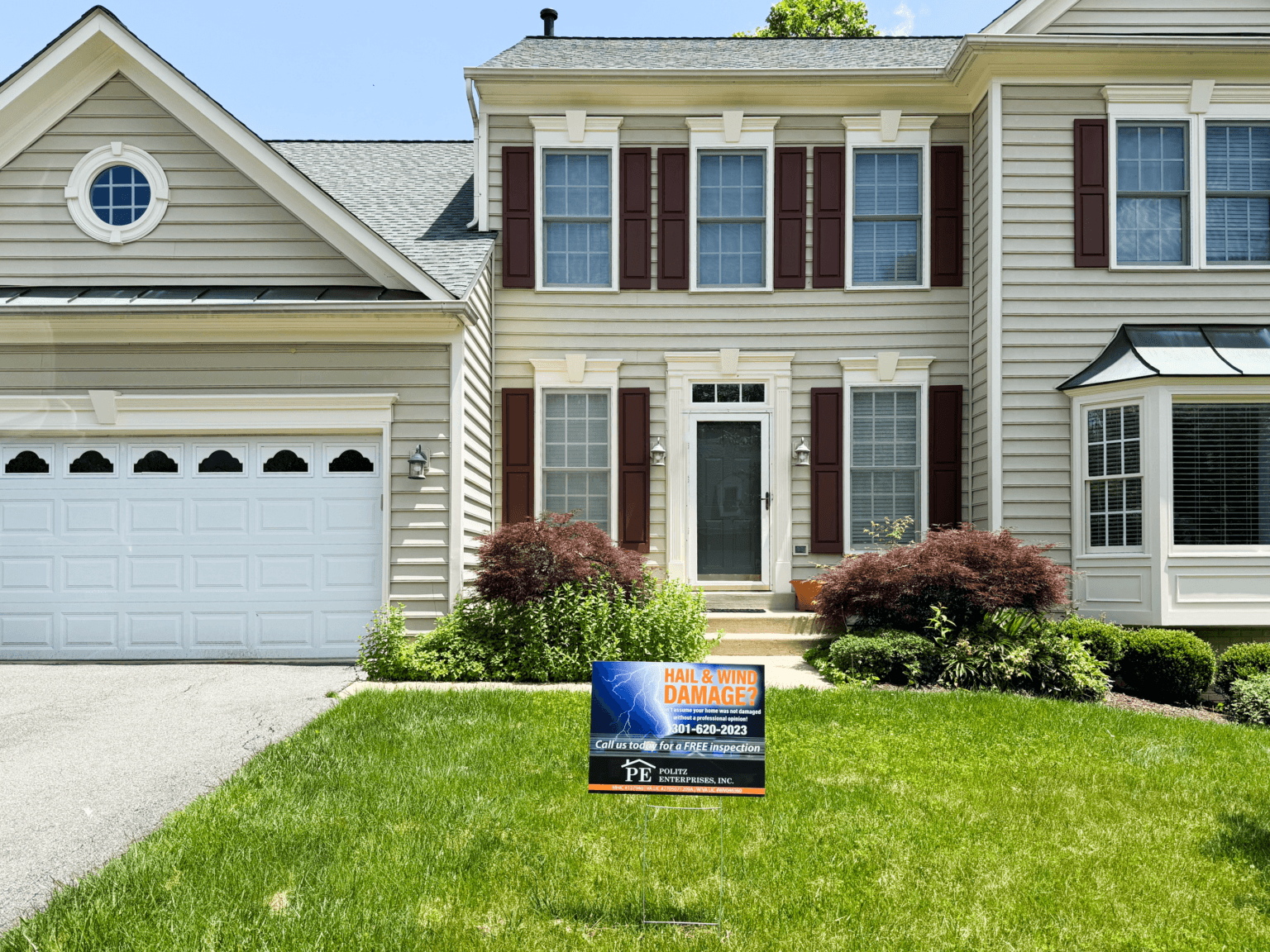 new residential roofing Frederick MD Politz Enterprises